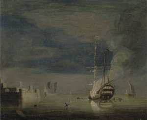 Een Tweedekker in Brand 