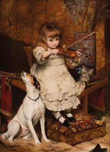 De kleine violist, 1887