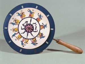 De Phenakisticoop met een dansend paar