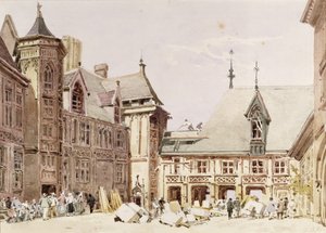 Huis van Jacques Coeur in Bourges, Cher, Frankrijk