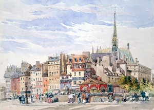 Saint Chapelle en Paleis van Justitie, ca. 1822-1878