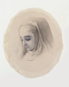 Hoofdstudie voor Convent Gedachten, 1851