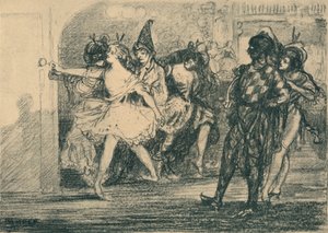 Entrée Au Scene door Charles Edward Conder