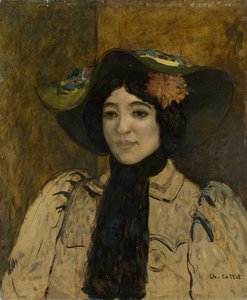 Portret van een vrouw, ca. 1900