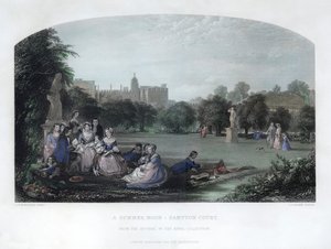 Een zomermiddag: Hampton Court