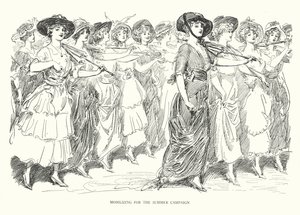 Mobilisatie voor de zomercampagne door Charles Dana Gibson