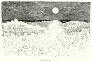 Die rusteloze zee door Charles Dana Gibson