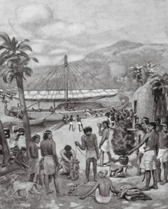 Vroeg Handel drijven in Egypte door Charles Daniel Ward
