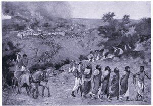 Egyptisch kamp op de Olijfberg, ca. 1920
