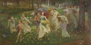 De Vooruitgang van de Lente door Charles Daniel Ward