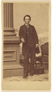 [Ongeïdentificeerde jongeman, staand] door Charles DeForest Fredricks