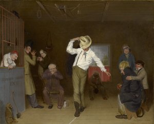 Het krijt lopen door Charles Deas