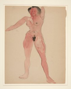 Vrouwelijk naakt door Charles Demuth