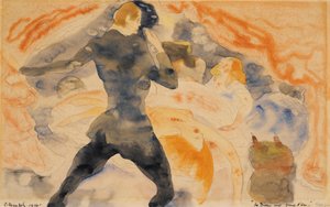 Het meisje met de gouden ogen, 1916