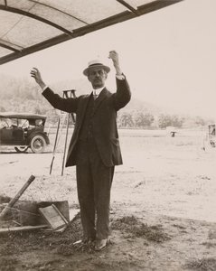 Portret van Albert Francis Zahm 1862-1954, 1914