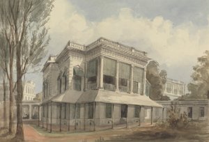 Elysium Row, Calcutta door Charles Dyce