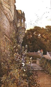Op het Terras, Haddon Hall door Charles Earle