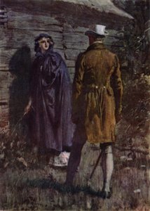 Illustratie voor The Amateur Gentleman door Jeffery Farnol door Charles Edmund (after) Brock