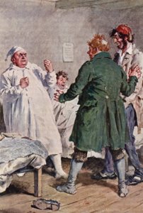 Illustratie voor The Pickwick Papers door Charles Dickens door Charles Edmund (after) Brock