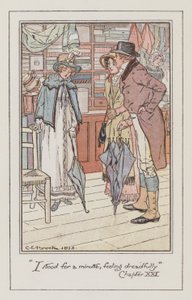 Illustratie voor Emma door Jane Austen door Charles Edmund Brock