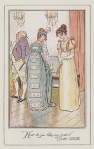 Illustratie voor Emma door Jane Austen