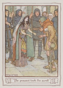 Illustratie voor Ivanhoe door Sir Walter Scott door Charles Edmund Brock