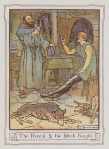 Illustratie voor Ivanhoe door Sir Walter Scott