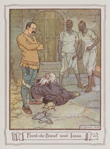 Illustratie voor Ivanhoe door Sir Walter Scott door Charles Edmund Brock