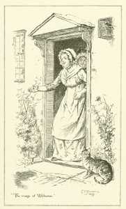 Illustratie voor The Essays of Elia door Charles Lamb (gravure) door Charles Edmund Brock
