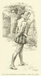 Illustratie voor Westward Ho! door Charles Kingsley door Charles Edmund Brock