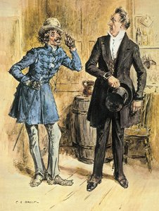 De hypocrisie van meneer Pecksniff door Charles Edmund Brock