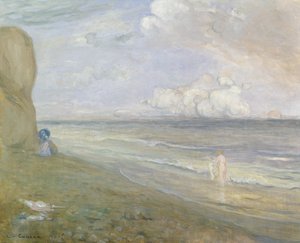 Kliffen, Dieppe door Charles Edward Conder