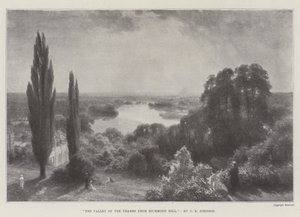 De vallei van de Theems vanaf Richmond Hill