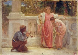 De Groene Hagedis, 1902 door Charles Edward Perugini