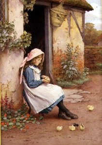 Het Kleine Kuiken door Charles Edward Wilson