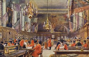 De hal, Royal Hospital Chelsea
