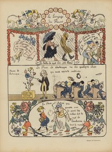 Illustratie voor Le Rire door Charles Emile Egli