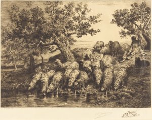  door Charles Emile Jacque