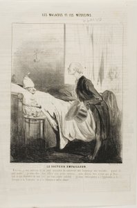 De taxidermist dokter door Charles Emile Jacque