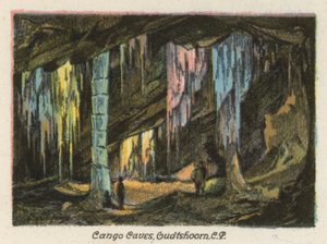 Zuid-Afrika: Cango-grotten, Oudtshoorn, CP door Charles Ernest Peers