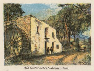 Zuid-Afrika: Oude watermolen, Swellendam