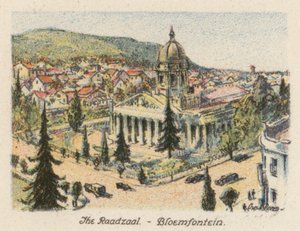 Zuid-Afrika: De Raadzaal, Bloemfontein