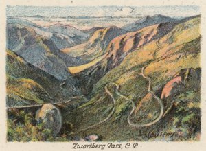 Zuid-Afrika: Zwartberg Pass, CP door Charles Ernest Peers