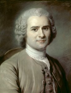 Portret van Jean-Jacques Rousseau (1712-1778), Zwitsers filosoof