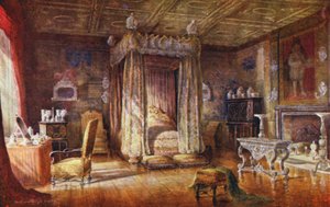 Knole House: Slaapkamer van Koning James I