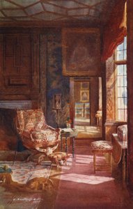 Knole House: Spangled Slaapkamer, Deur