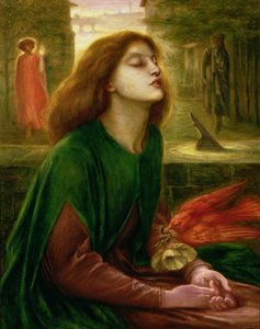 Kopie van Beata Beatrix door Dante Gabriel Rossetti, ca. 1900-10