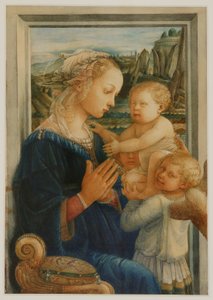 De Madonna en Kind, naar Lippi, ca. 1876-80