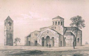 Zuidoostelijk uitzicht op St. Sophia