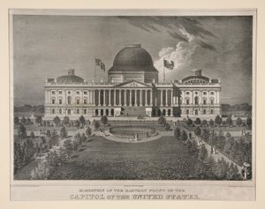 Verhoging van het oostelijke punt van het Capitool van de Verenigde Staten (Washington, D.C.)